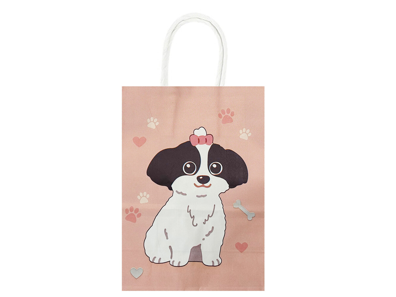 Пакет подарунковий Puppy pink
