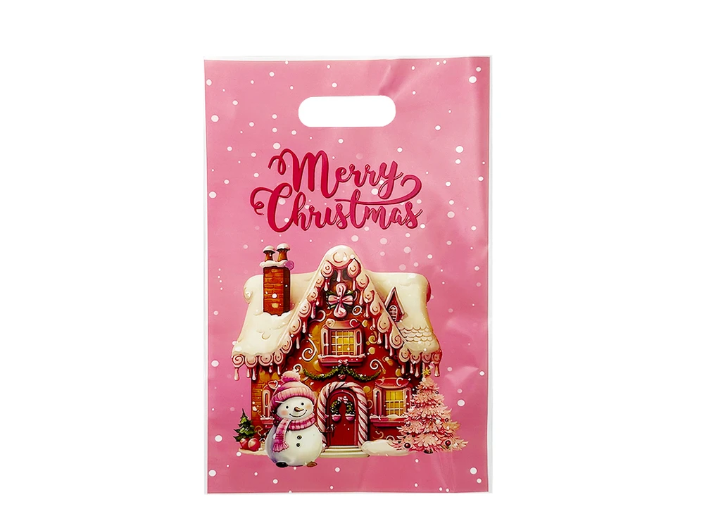 Пакет Новорічний поліетиленовий Merry Christmas