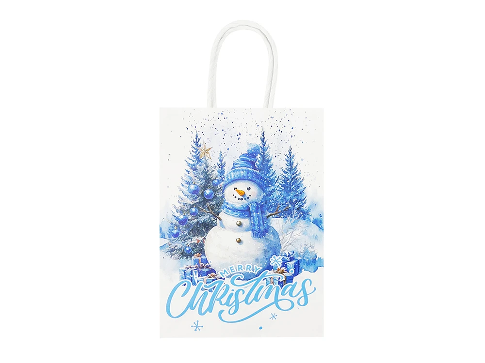Пакет Новорічний Merry Christmas Snowman