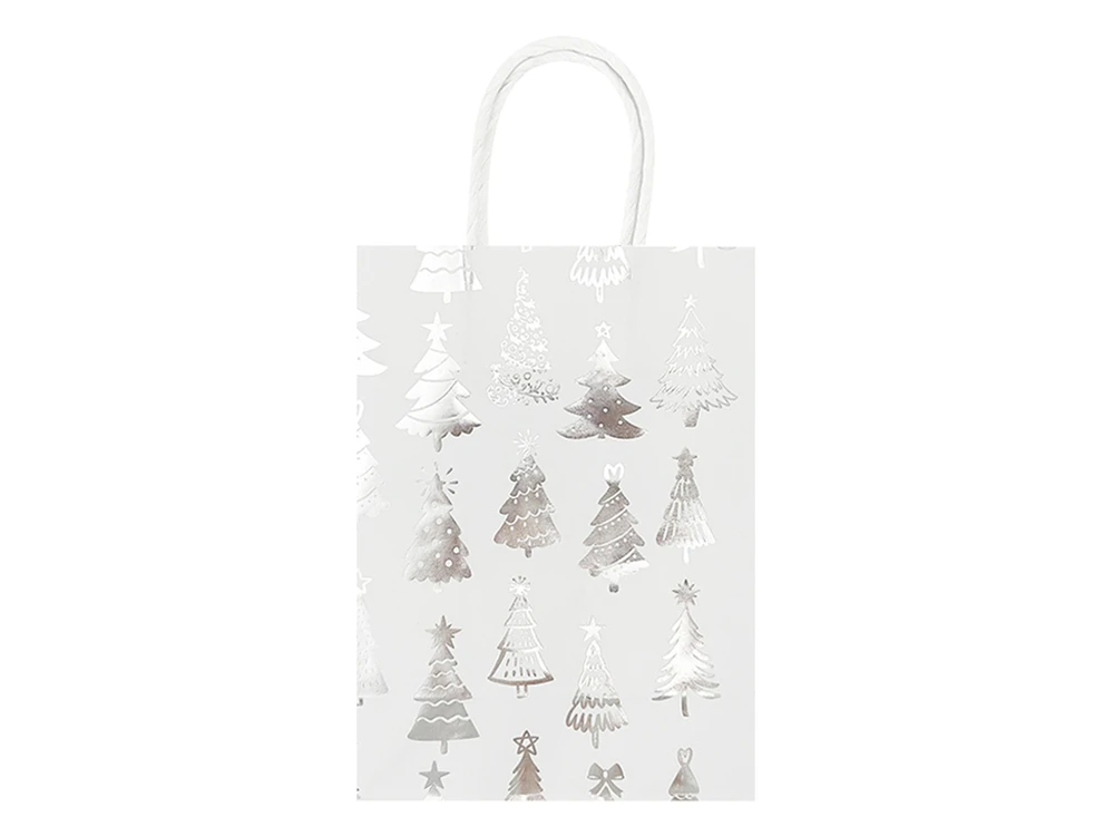 Пакет Новорічний Christmas trees silver