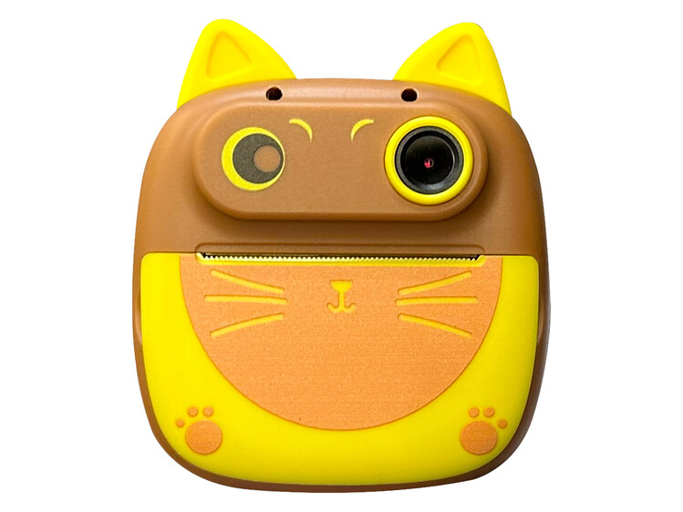 Портативний дитячий фотопринтер D6 Cat yellow