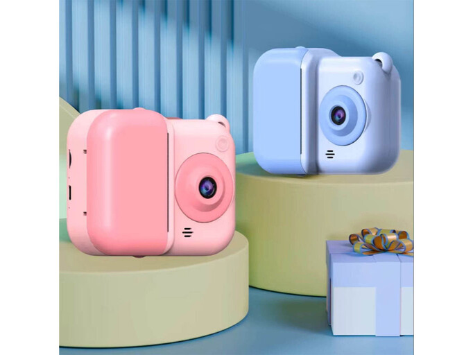 Портативний дитячий фотопринтер K8 blue