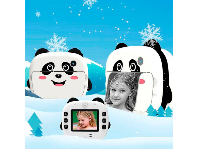 Портативний дитячий фотопринтер KX-13VGA Panda white
