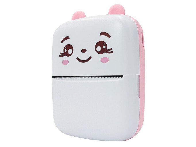 Портативний дитячий термопринтер Mini A8C pink