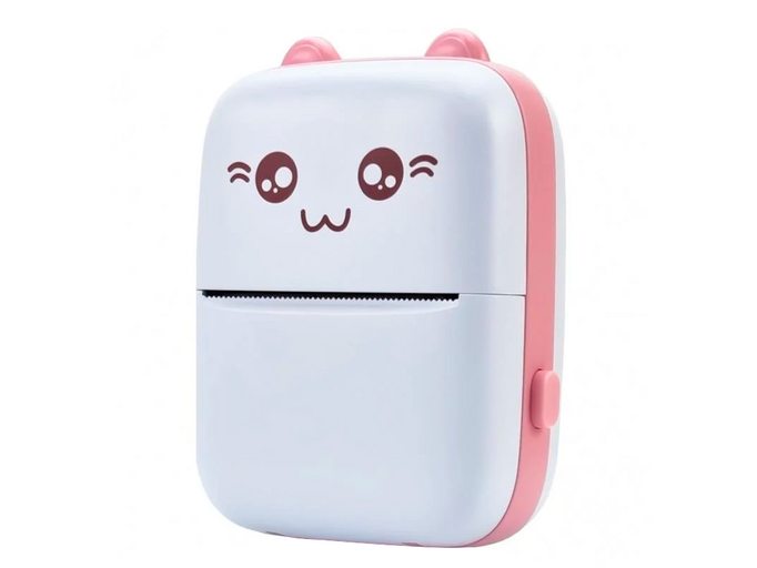 Портативний дитячий термопринтер Mini Printer pink