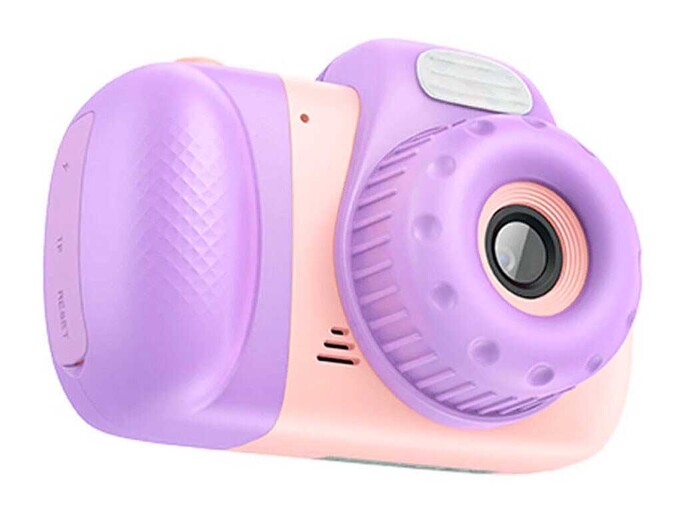 Baby Photo Camera HOCO DV201 purple/pink