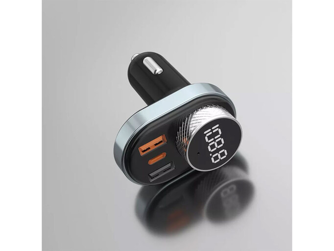 FM Модулятор Proove Launcher Sound Link 2USB/1Type-C/30W черный