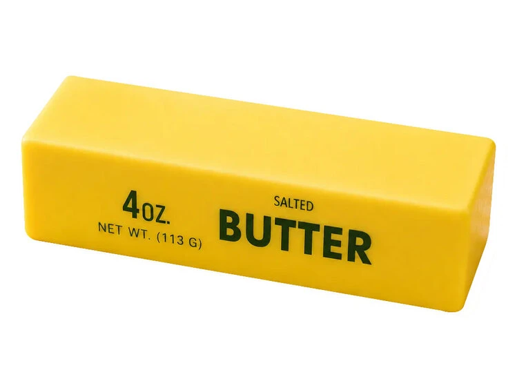 Сквіш антистрес "Butter" 13,5см gold