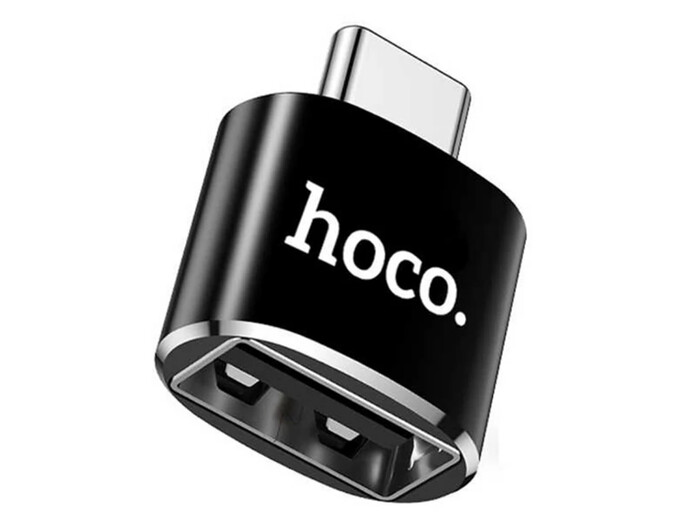 OTG Hoco UA5 USB to Type-C black