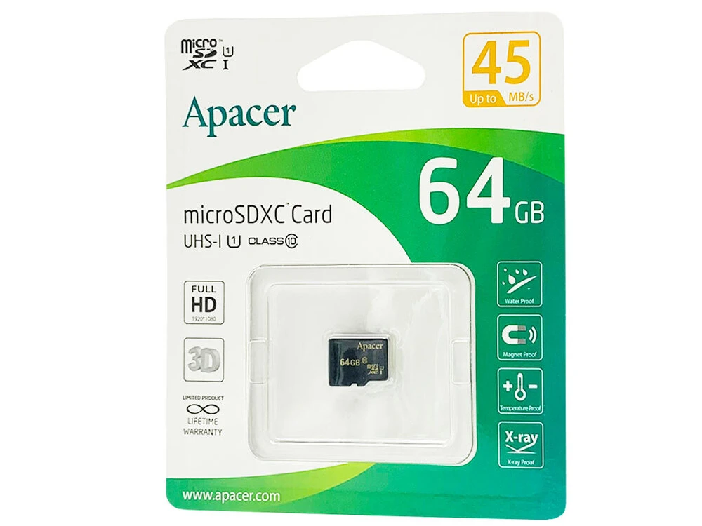 Карта пам&#039;яті (UHS-1) Apacer 64Gb (10)