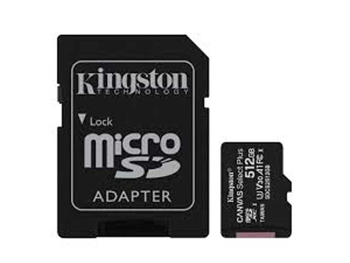 Карта пам&#039;яті (UHS-1) Kingston Canvas Select Plus 512Gb (10) +adapter