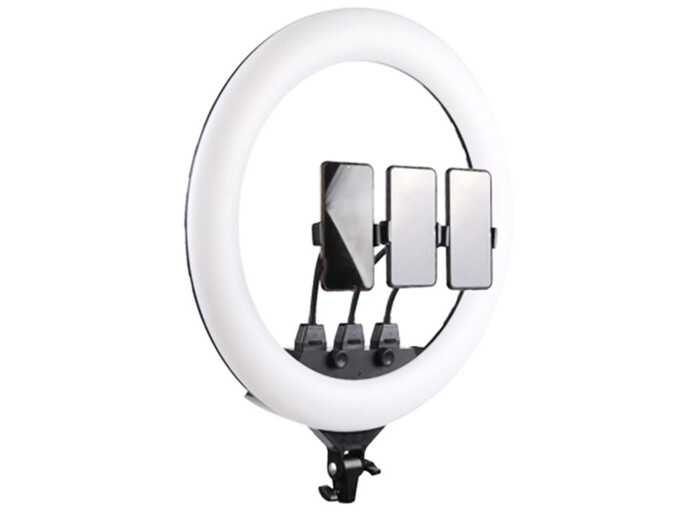 Светодиодная стойка USB Ring Fill QX-360 36см без штатива черная