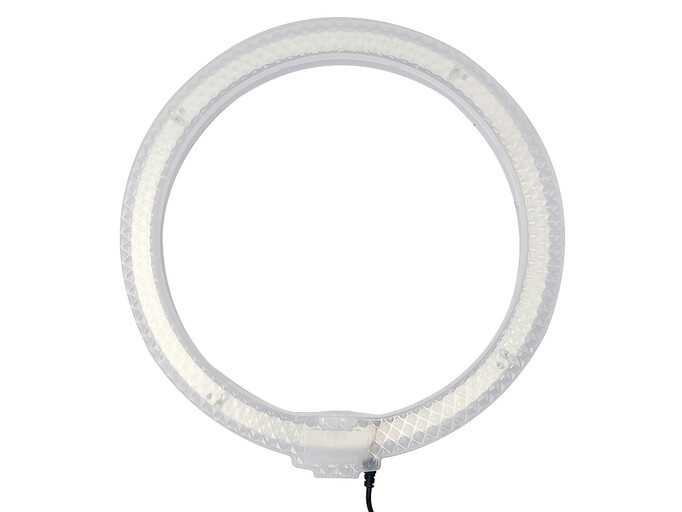 Led стійка USB RGB 3D-30 Diamond 30см без штатива white