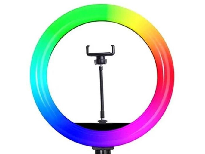Led стійка USB RGB MJ38 38см без штатива black