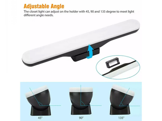 Лампа Mirror Light SK-CT30C 1200 mAh черный