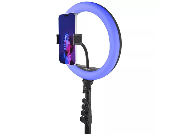 Led стійка 220V RGB Proove Halo (10inch) + штатив 1.6m