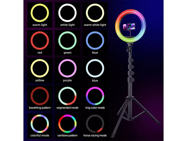 Led стійка 220V RGB Proove Halo (10inch) + штатив 1.6m