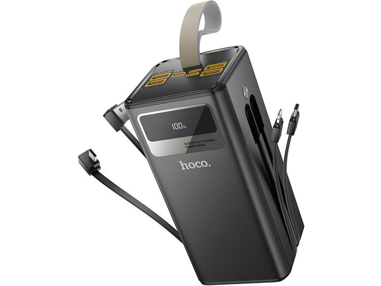 Power Bank Hoco DB58B 50000 mAh 22.5W + lightning/Type-C black
