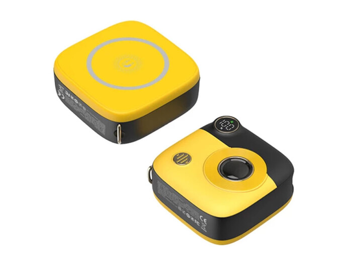 Power Bank XO PR223 Wireless Magnetic 10000 mAh black/yellow