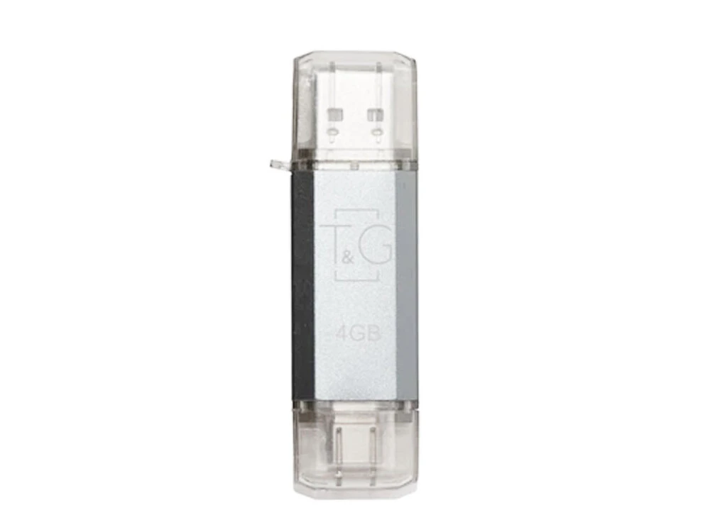 USB Flash T&amp;G Star 4Gb silver