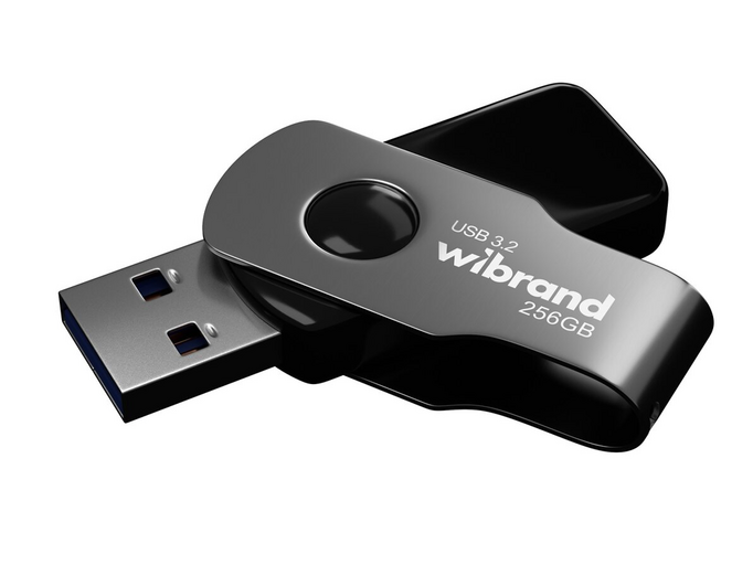 USB Flash 3.2 Wibrand Gen1 Lizard 256GB black