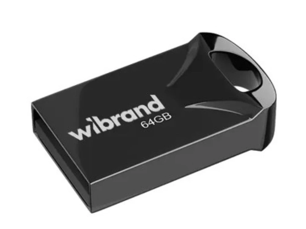 USB Flash 2.0 Wibrand Hawk 64Gb Black
