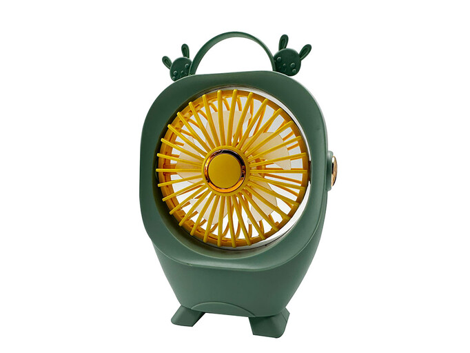Портативний вентилятор MiniFan Rabbit green