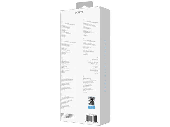 Портативний вентилятор Proove Carlson Lite white