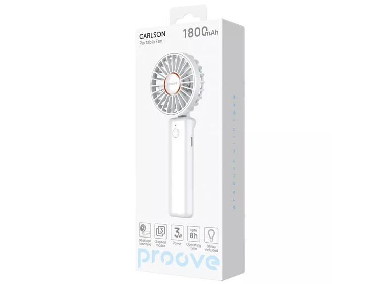 Портативний вентилятор Proove Carlson white