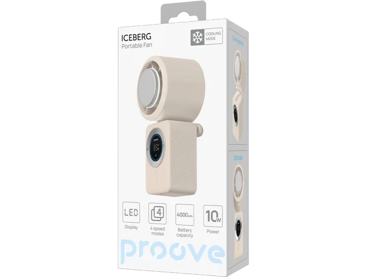 Портативний вентилятор Proove IceBerg beige