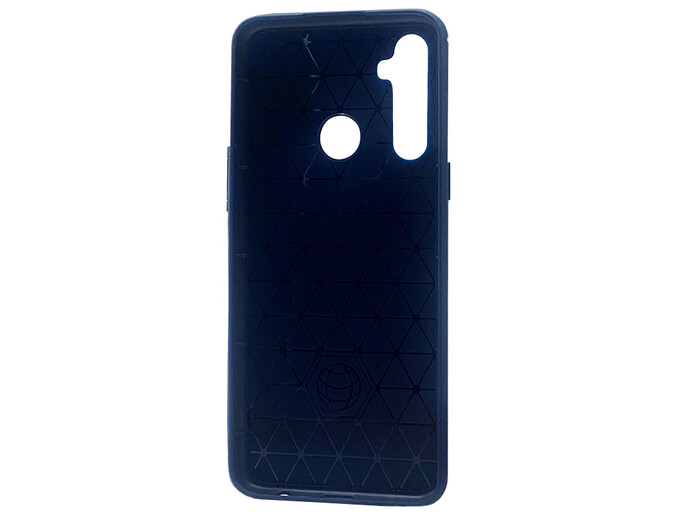SPIGEN карбон Realme 5/6i/C3 синій