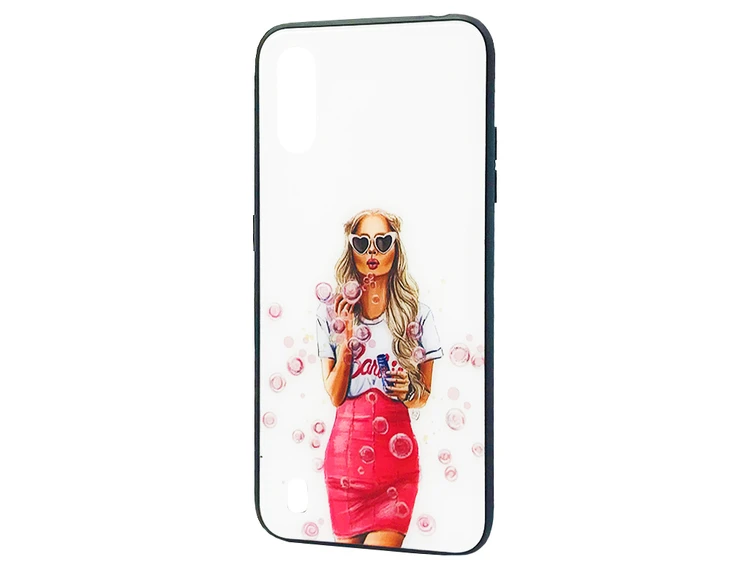 TPU+Glass Girls Samsung A01 Barbie