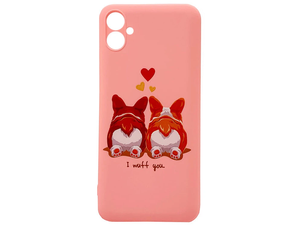 Силікон Case Art Samsung A04e corgis