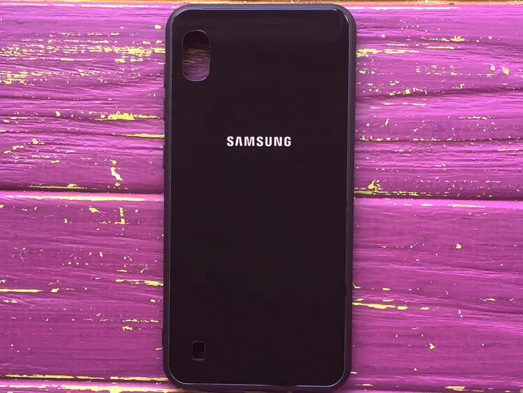 TPU+Glass Samsung A10 Black