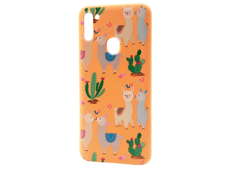 WAVE Fancy Samsung A11/M11 llamas/peach