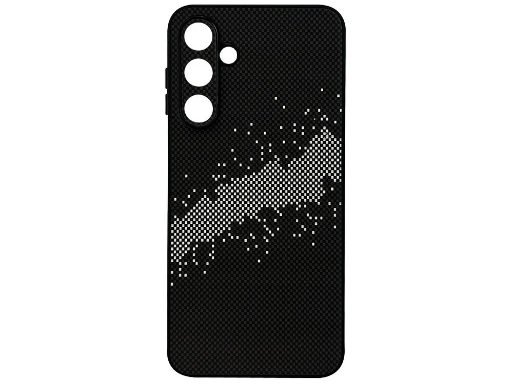 Накладка Elite Carbonique Samsung A16 black/white