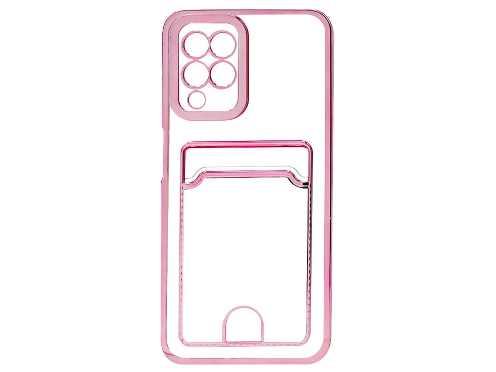 Cosmic Силікон Camera Card Case Samsung A22/M22/M32 rose gold