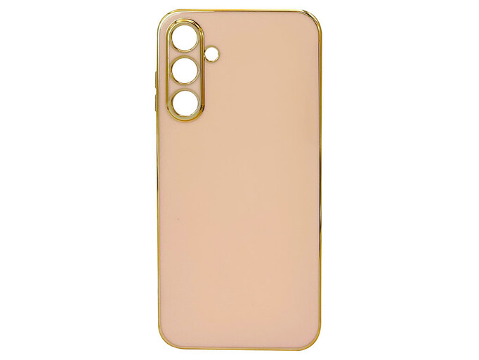 Накладка Colorful Golden Line Samsung A25 pink