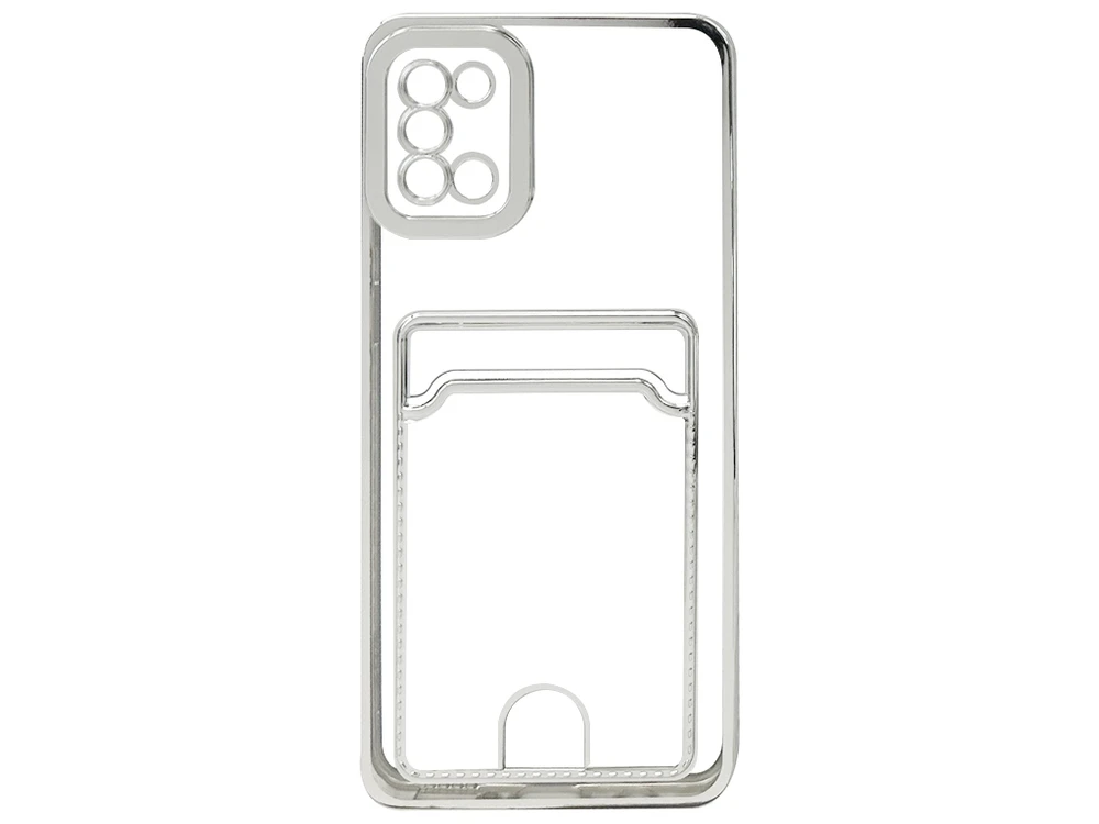 Cosmic Силікон Camera Card Case Samsung A31 silver