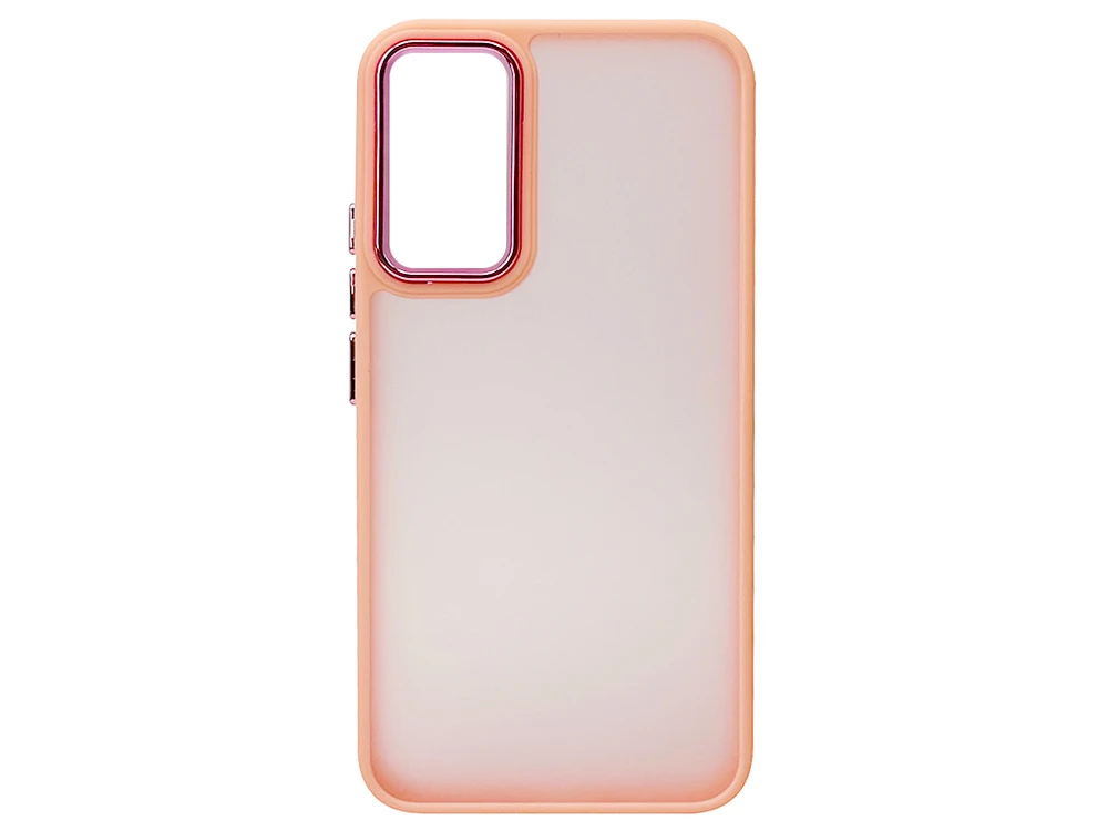 Shadow Matt Metal Buttons Samsung A34 pink