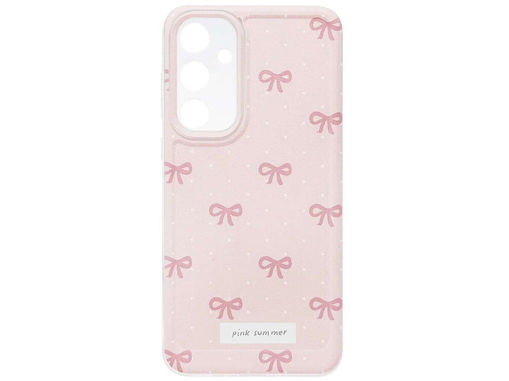 Накладка Silicone Pink Summer Samsung A35 clear