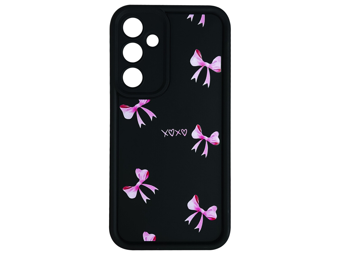 TPU Bows Xoxo Camera Samsung A35 black