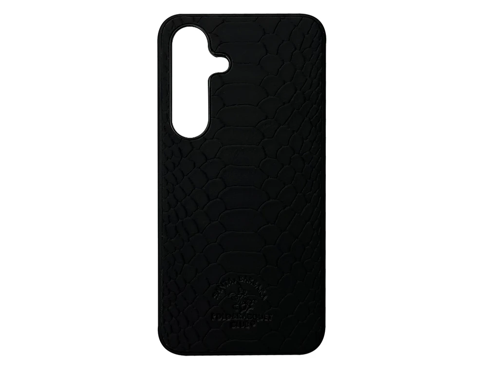 Накладка Santa Barbara Snake Leather Samsung S24 black