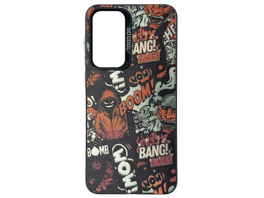 Накладка So Cool Print Samsung A36 black comics