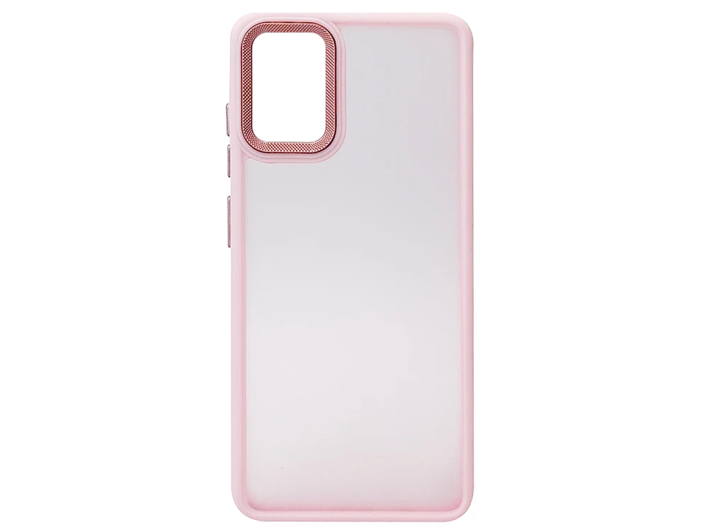 Shadow Matt Metal Buttons Corrugated Samsung A51 pink