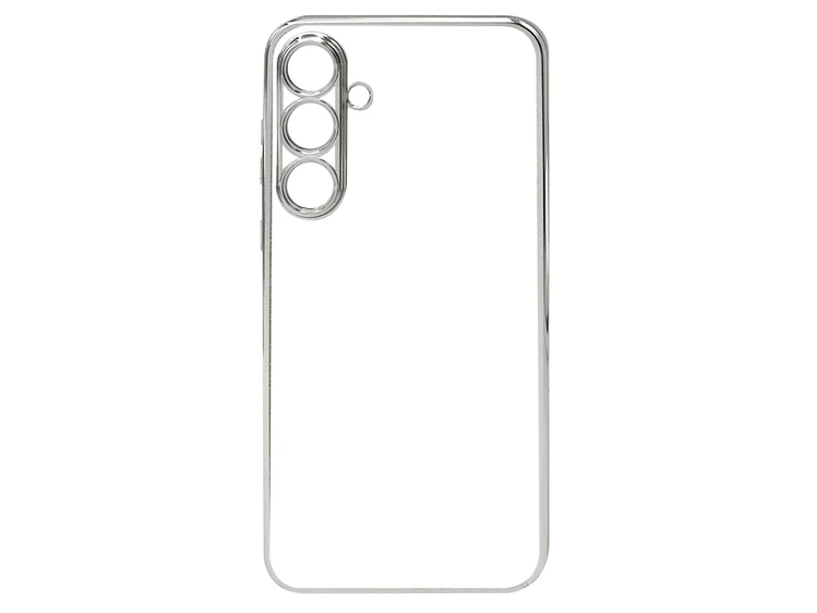 Накладка Ombre Glitter Samsung A55 silver
