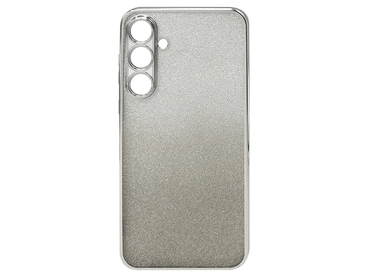 Накладка Ombre Glitter Samsung A55 silver