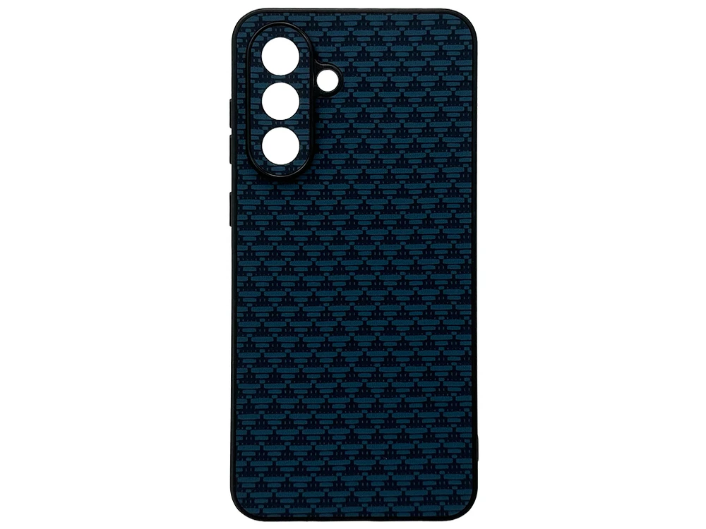 Накладка Elite Carbonique Samsung A56 blue/black