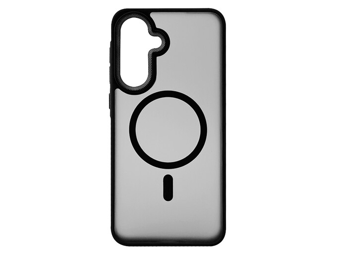 Shadow Matt Metal Buttons Corrugated MagSafe Samsung A56 black