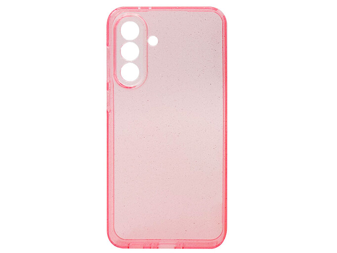 Накладка Shiny dust clear Samsung A17 pink